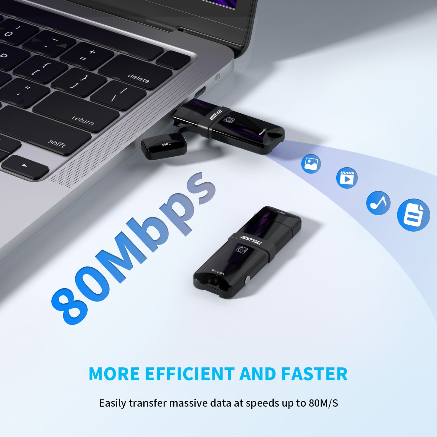 MFi Certified 128GB for iPhone Flash Drive