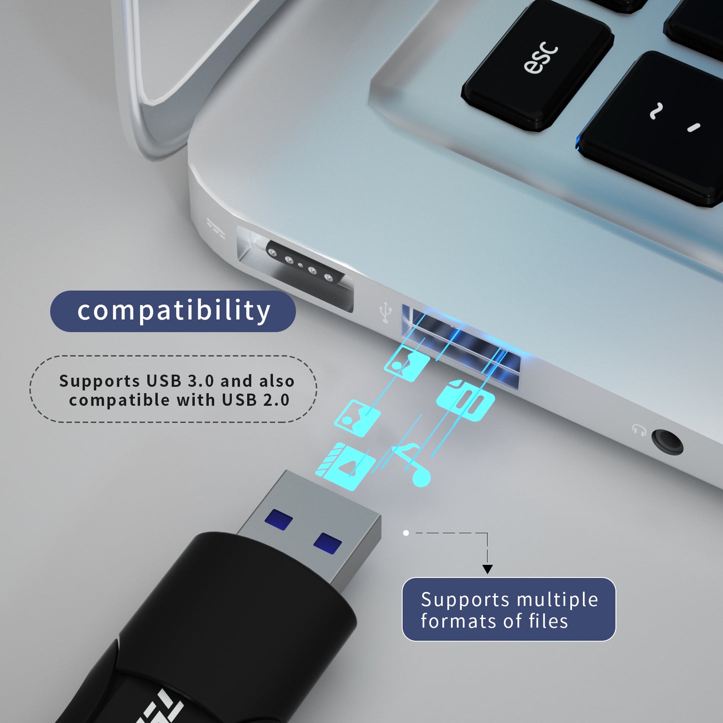 USB 3.2 Gen 1 (USB 3.1) Flash Thumb Drive