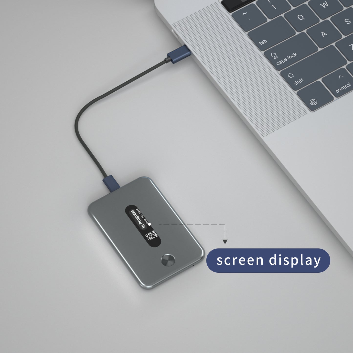 Portable SSD 512GB External Solid State Drive