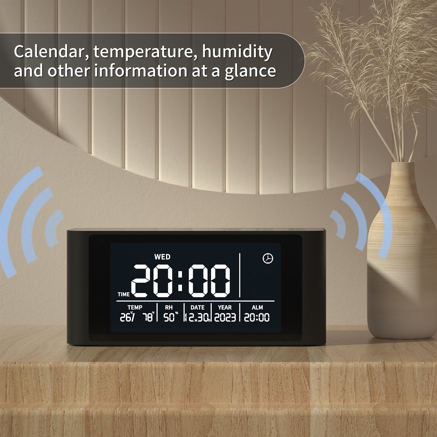Multi-function Bluetooth Speaker Alarm Clock